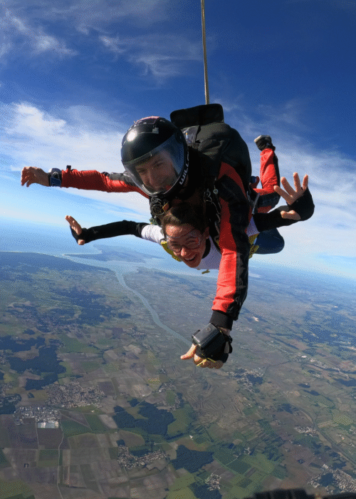 RESERVATION SAUT EN TANDEM